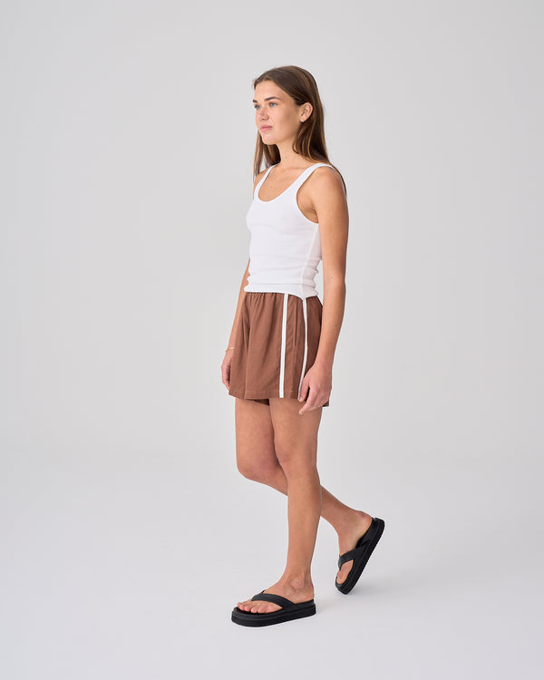 Racer Short - Chocolate