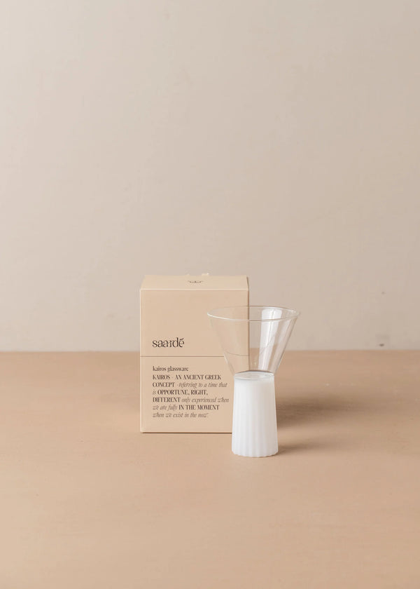 Kairos Wine Glass - Opaque White