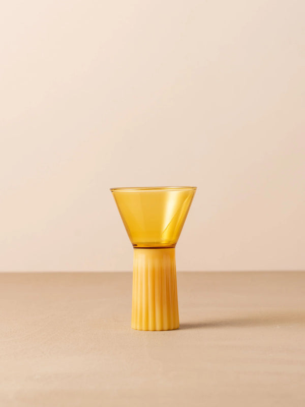 Kairos Wine Glass - Yellow Topaz