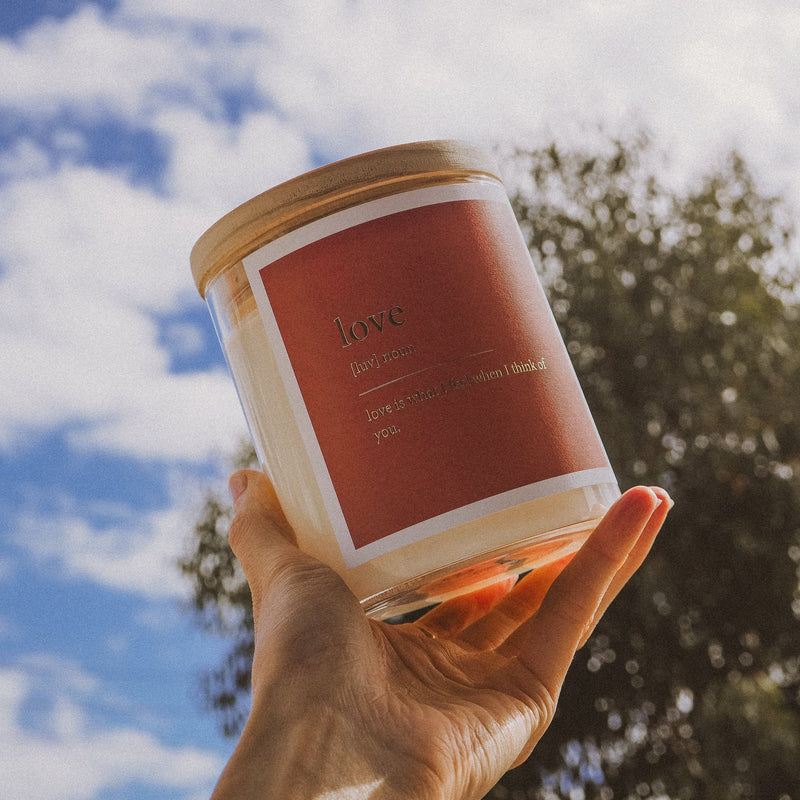 Goldie Love Candle