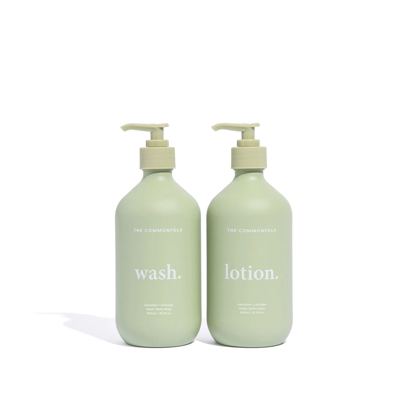 Keep It Simple Wash & Lotion Kit - Sage