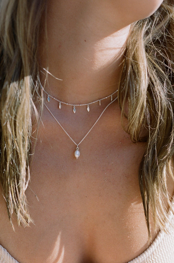 Amara Necklace - Silver