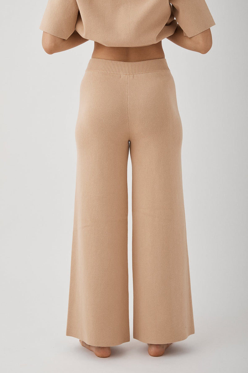 Arcaa Harriet Organic Knit Pants - Honey