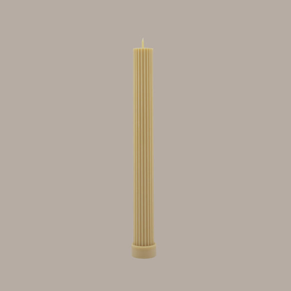 Column Pillar Candle (2 Pack) - Honey