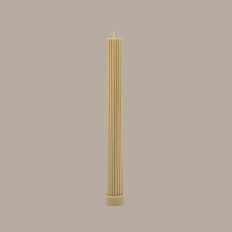 Column Pillar Candle (2 Pack) - Honey