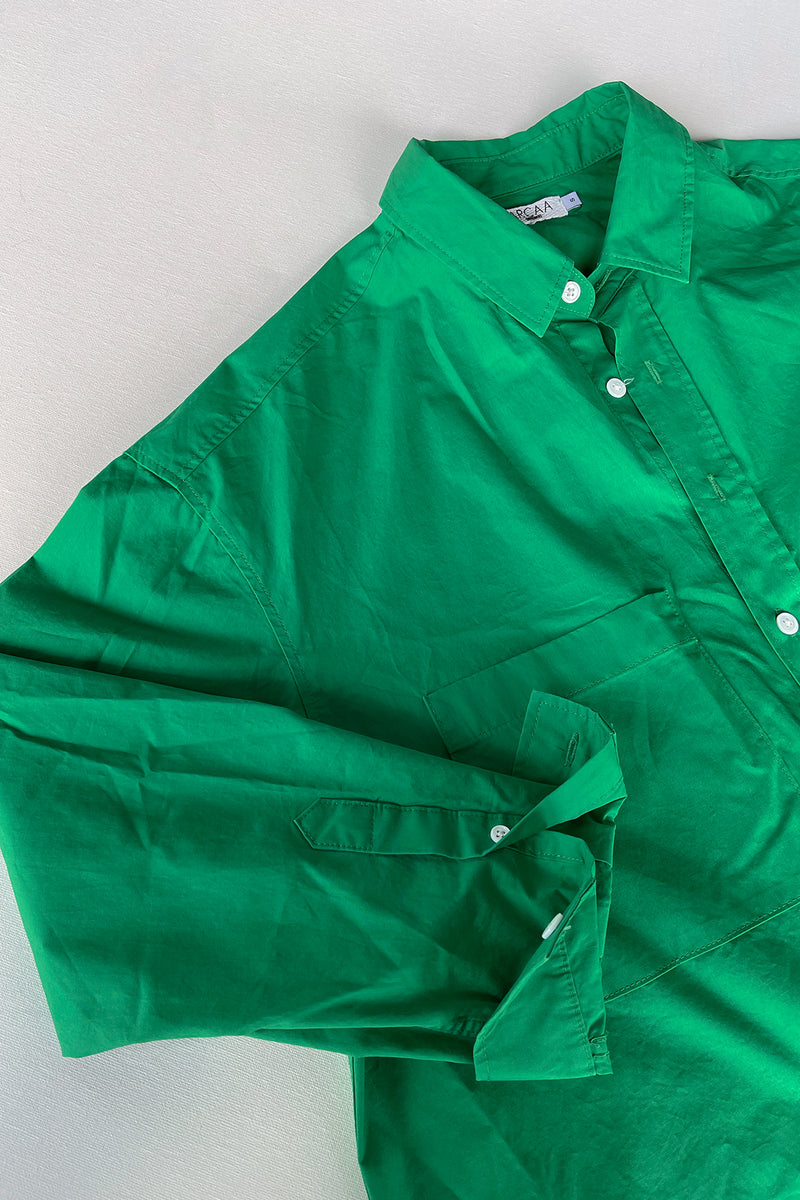 Arcaa Dylan Long Sleeve Shirt - Emerald