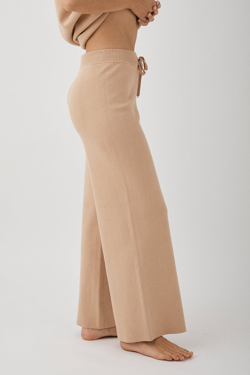 Arcaa Harriet Organic Knit Pants - Honey