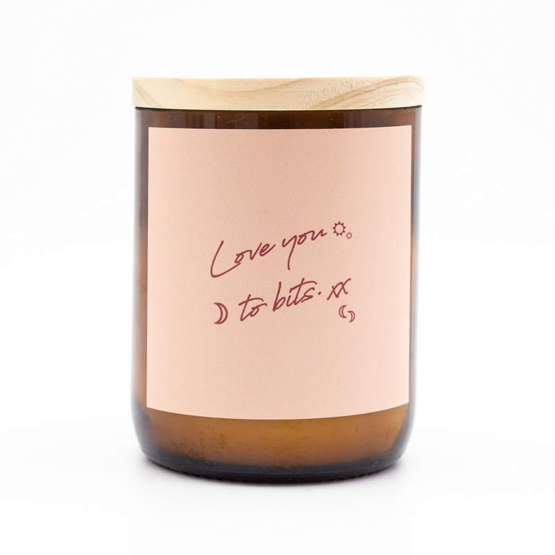 Love You To Bits Candle