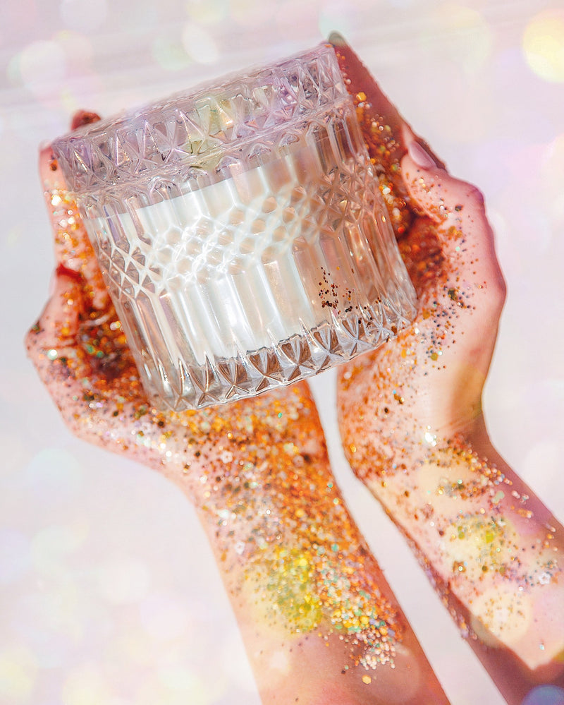 Candle Peridot - Gardenia & White Wisteria